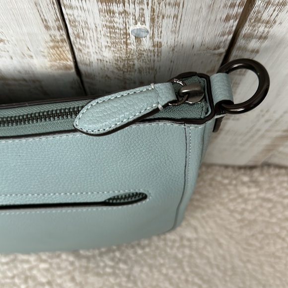 Coach Chaise Crossbody Bag Purse Aqua New NWT - Picture 6 of 12